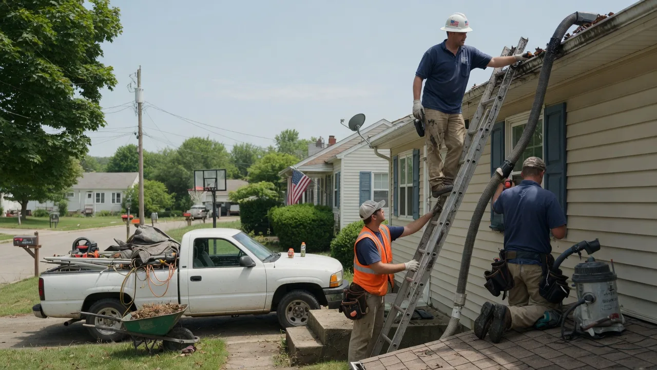 Gutter Installation in Houston, PA near me